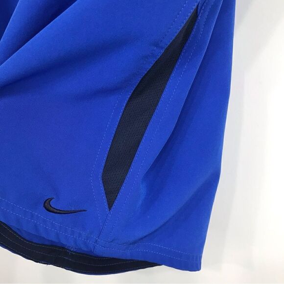Nike Cobalt Blue Black Swim Trunks - Picture 10 of 16